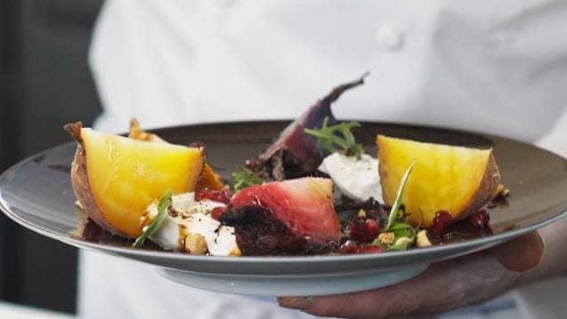 Beet & Burrata salad by Eric Briffard