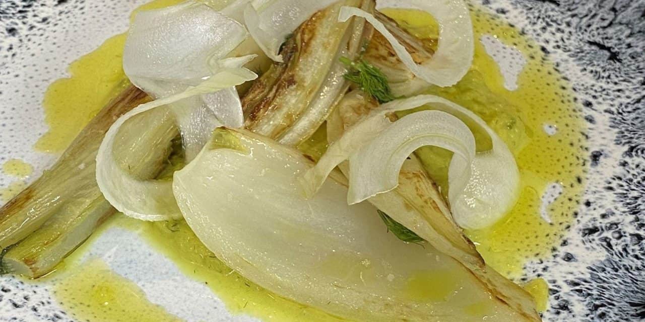 Cooked fennel with variations by Jean-Marc Bessire