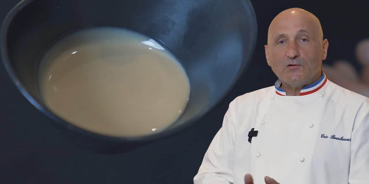 Sesam cream: Chef Bouchenoire’s touch