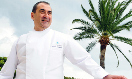 Patrick Raingeard, the multi-award-winning chef at Cap Estel