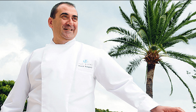 Patrick Raingeard, the multi-award-winning chef at Cap Estel