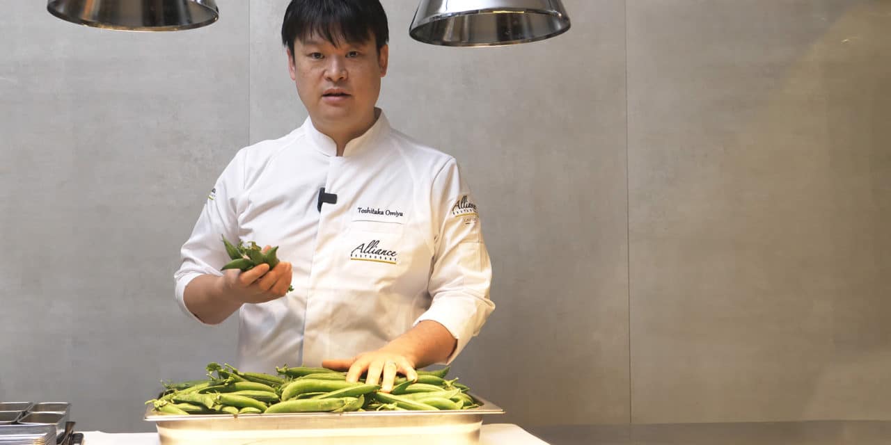 How to choose peas with Toshitaka Omiya?