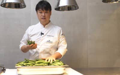 Bien choisir ses petits pois avec Toshitaka Omiya