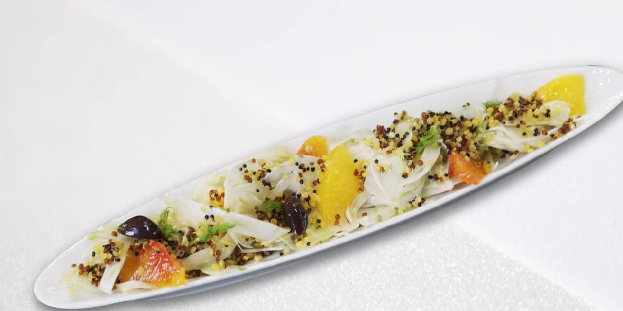 Fennel-quinoa of Eric Briffard