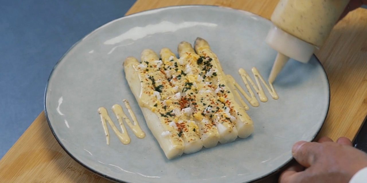 Les asperges blanches d’Éric Bouchenoire