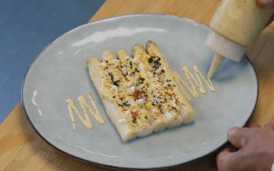 Les asperges blanches d’Éric Bouchenoire