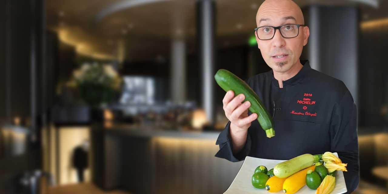 How to choose courgettes well with Massimo Tringali