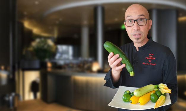 How to choose courgettes with Massimo Tringali