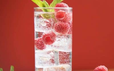 De l’eau gazeuse en sachet