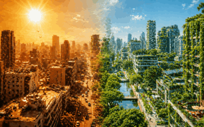 🌡️ Villes face aux canicules : quand les métropoles réinventent la fraîcheur